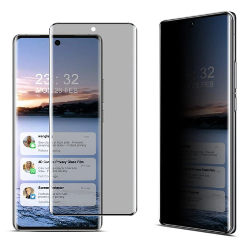 IMAK For vivo X100s Pro 5G / X100 Ultra 5G Full Screen Protector Anti-Peep 3D Curved Tempered Glass Film - 1