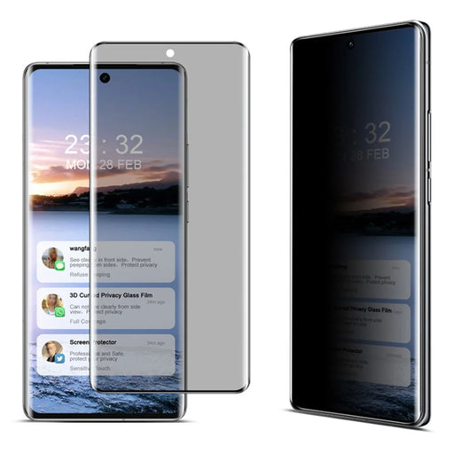 IMAK For vivo X100s Pro 5G / X100 Ultra 5G Full Screen Protector Anti-Peep 3D Curved Tempered Glass Film - 1