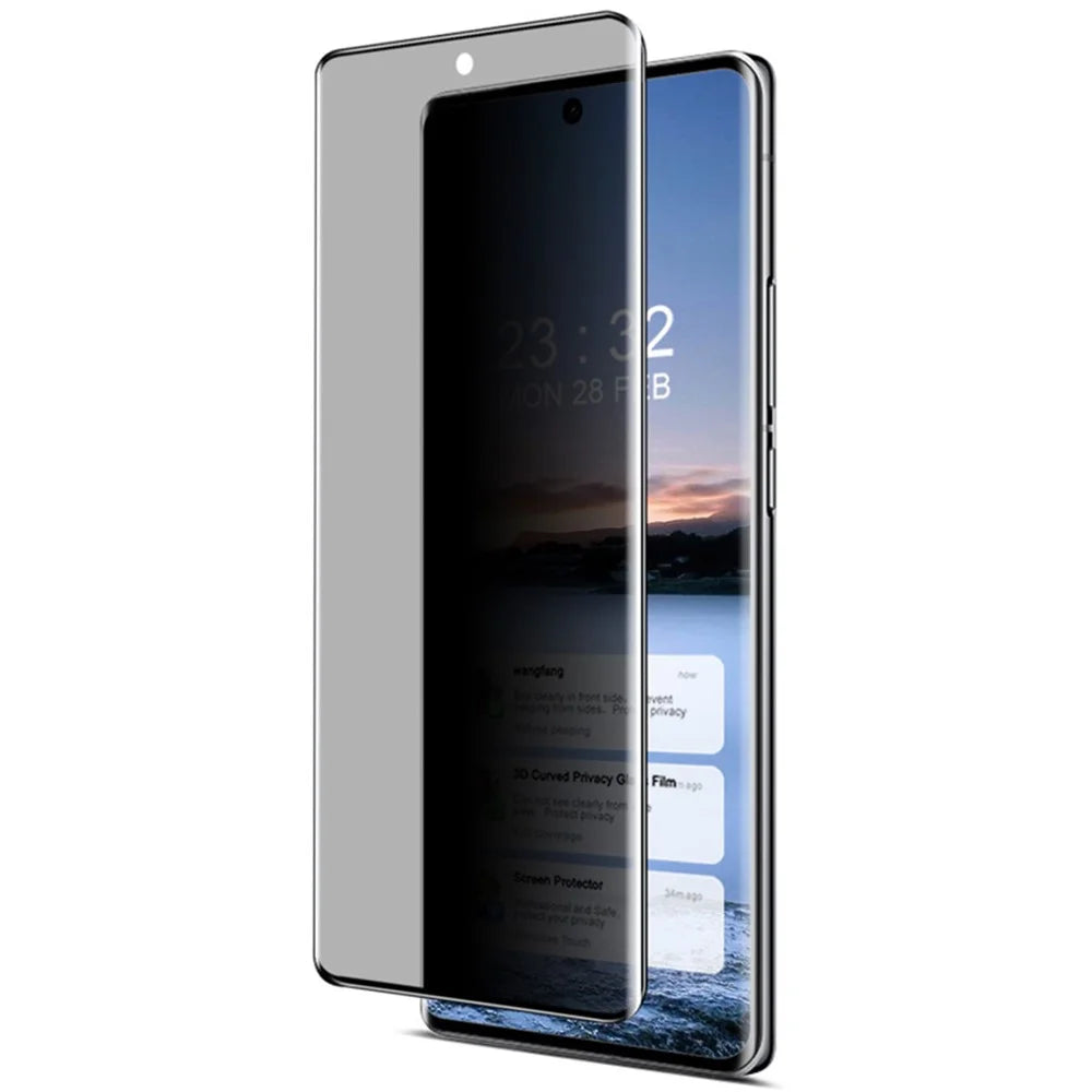IMAK For vivo X100s Pro 5G / X100 Ultra 5G Full Screen Protector Anti-Peep 3D Curved Tempered Glass Film - 4