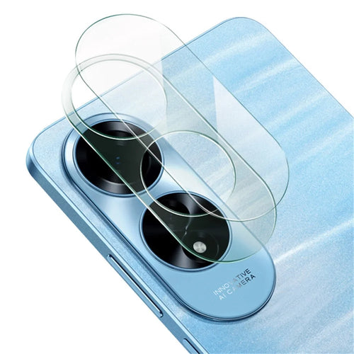IMAK For Oppo A60 4G Tempered Glass Camera Lens Protector + Acrylic Lens Cap - 1