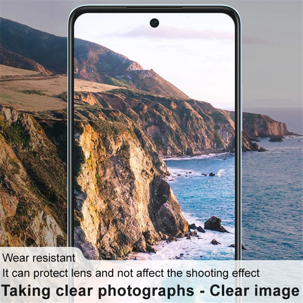 IMAK For Oppo A60 4G Tempered Glass Camera Lens Protector + Acrylic Lens Cap - 4