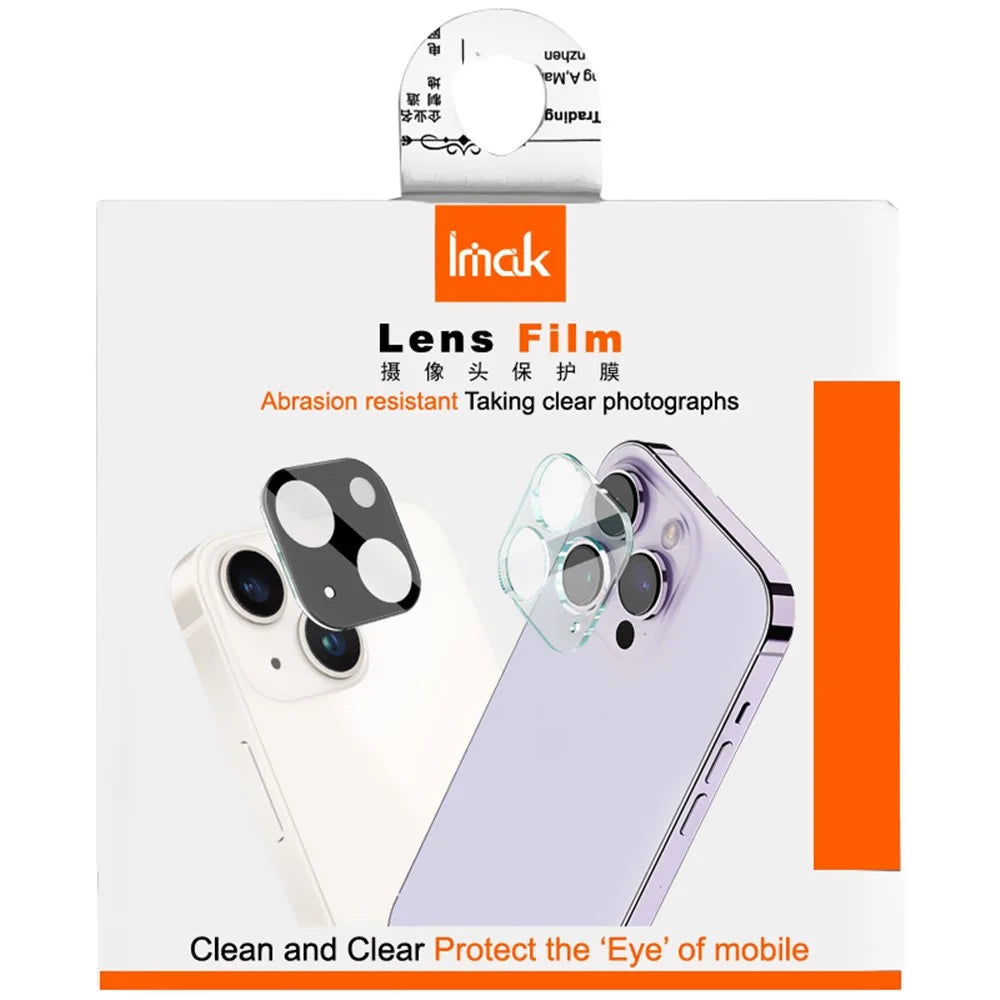 IMAK For Oppo A60 4G Tempered Glass Camera Lens Protector + Acrylic Lens Cap - 7