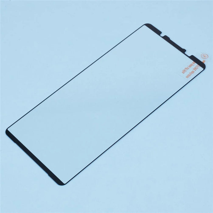 For Sony Xperia 1 VI Tempered Glass Electroplating Anti-Fingerprint Silk Printing Full Glue Screen Protector - 3