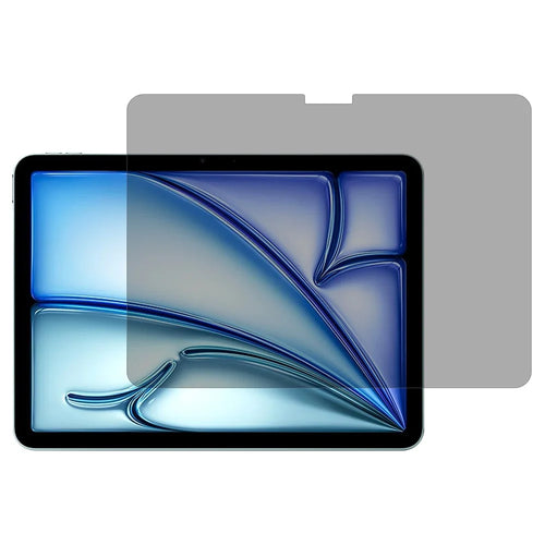 For iPad Air 11 (2026) / (2025) / (2024) Privacy Screen Protector Full Coverage Arc Edge Tempered Glass Film - 1