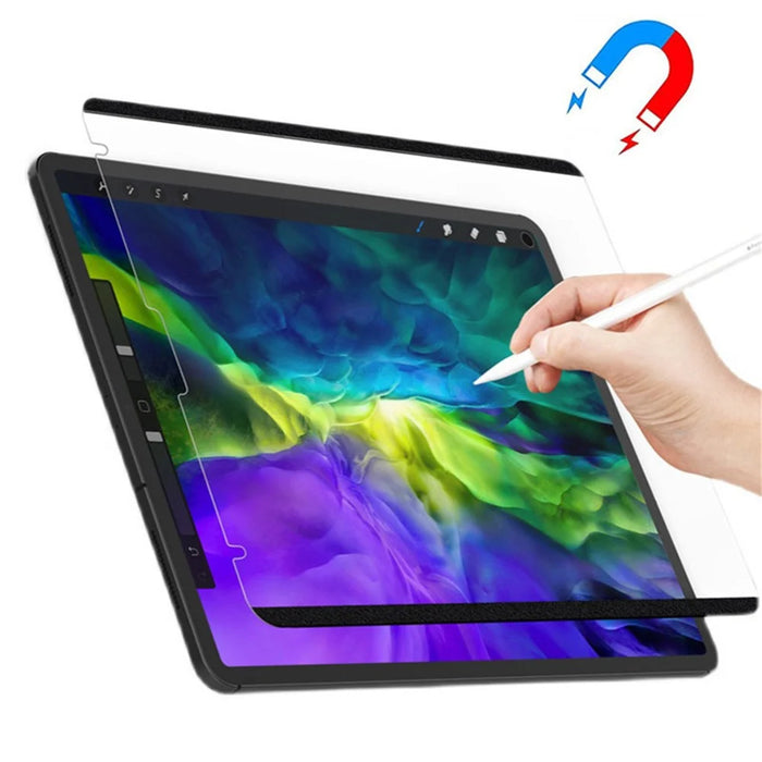 Magnetic Screen Protector for iPad Pro 13 (2025) / 13 (2024) Removable Reusable Paper-Feel PVC Film - 3