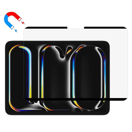 For iPad Pro 11 (2025) / 11 (2024) Paper-Feel Magnetic Screen Protector Detachable and Reusable PVC Film - 1