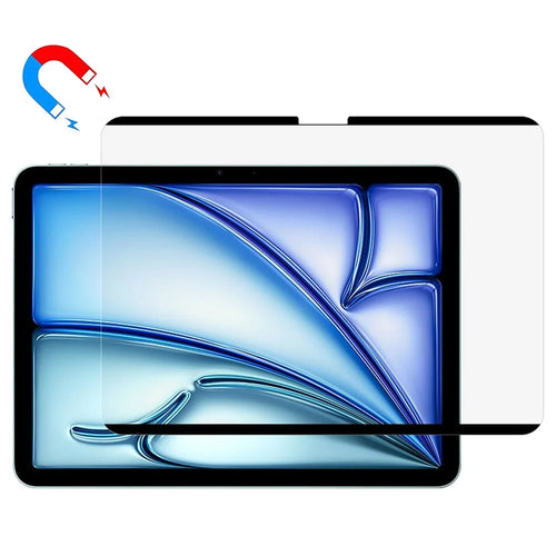 For iPad Air 11 (2026) / (2025) / (2024) Screen Protector Removable Reusable Paper-Feel Magnetic PVC Film - 1