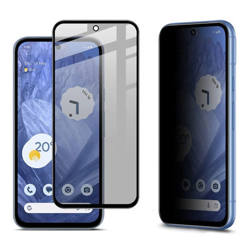 IMAK For Google Pixel 8a Anti-Spy Full Screen Protector Full Glue Tempered Glass Film - 1