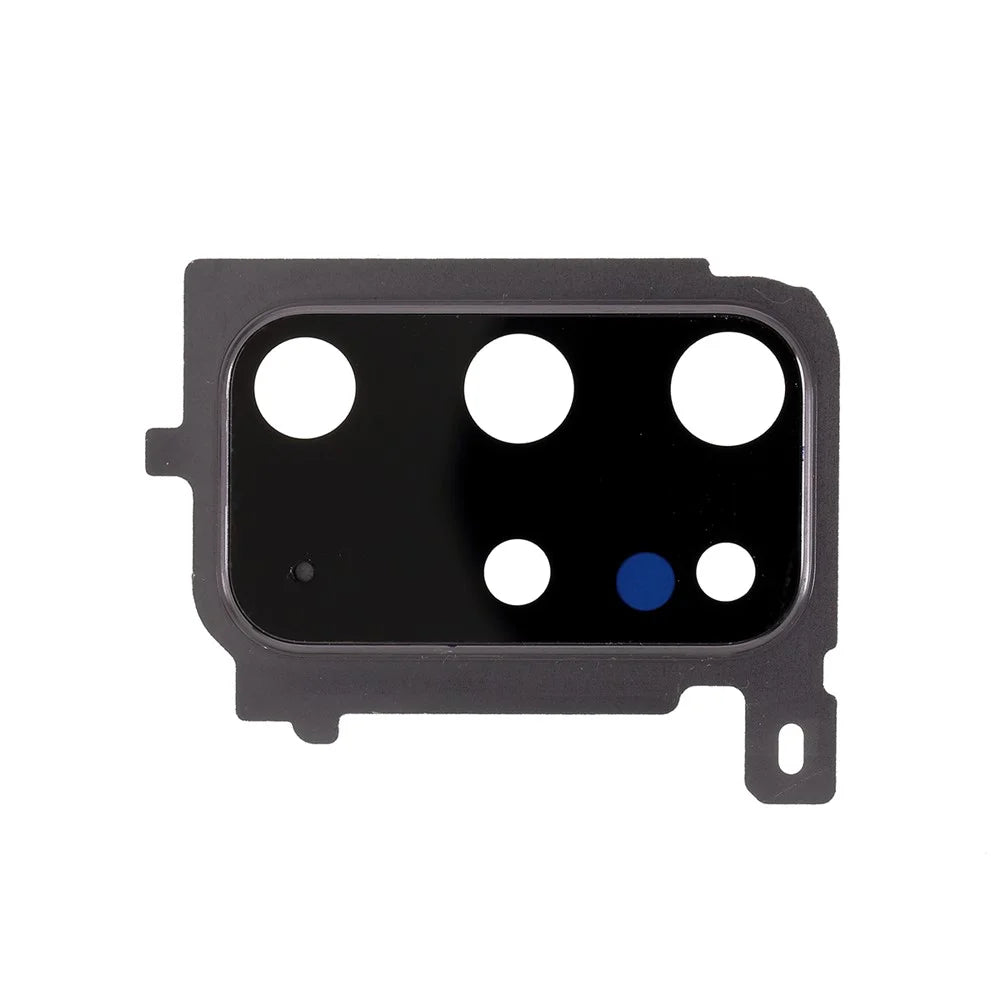 OEM Rear Camera Lens Ring Cover Replacement for Samsung Galaxy S20 Plus 4G G985 (without Logo) - Black - 1