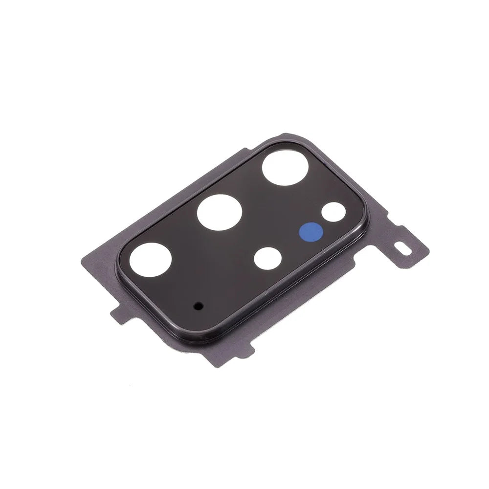 OEM Rear Camera Lens Ring Cover Replacement for Samsung Galaxy S20 Plus 4G G985 (without Logo) - Black - 4