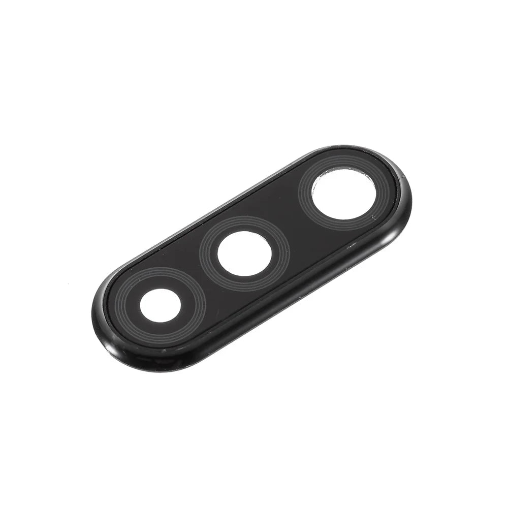 OEM Back Camera Lens Ring Cover with Glass Lens for Huawei P30 Lite (48MP AI Ultra-wide Triple Camera) - Black - 1