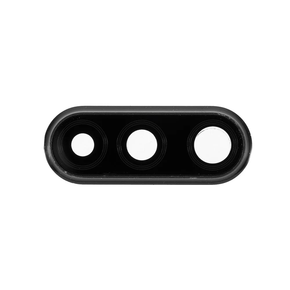 OEM Back Camera Lens Ring Cover with Glass Lens for Huawei P30 Lite (48MP AI Ultra-wide Triple Camera) - Black - 2