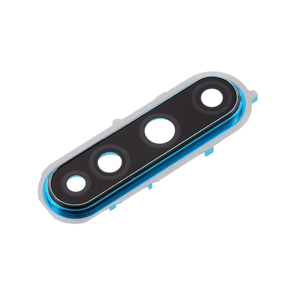 OEM Back Camera Lens Ring Cover with Glass Lens for Huawei nova 6 4G Version - Blue - 1