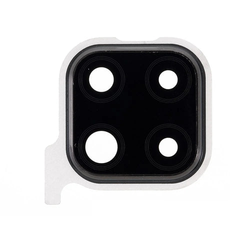 OEM Back Camera Lens Ring Cover with Glass Lens for Huawei nova 5i Pro - Black - 1