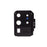 OEM Back Camera Lens Ring Cover with Glass Lens for Samsung Galaxy S20 Ultra G988 - Black - 1