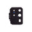 OEM Back Camera Lens Ring Cover with Glass Lens for Samsung Galaxy S20 Ultra G988 - Black - 2