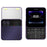 AUAR11 Dual SIM Standby Rotating 2G Phone with 2.4 inch Color Screen - Purple - 1