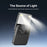R18 Pro Dual SIM Standby Rotating 2G Phone with 2.4 inch Color Screen - Black - 2
