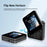 R18 Pro Dual SIM Standby Rotating 2G Phone with 2.4 inch Color Screen - Black - 6