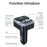 C64 Bluetooth-compatible 5.3 Car Adapter PD 30W Car Charger Handsfree Calling Audio Receiver MP3 Music Player - 6