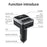 C65 Car Bluetooth-compatible FM Transmitter with Dual Type-C Port PD 30W Fast Charging Adapter - 6
