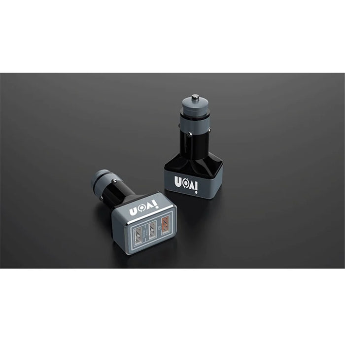 IVON CC36 5V 4.2A + QC3.0 3 USB Fast Charging Cigarette Lighter Car Charger Adapter - 3
