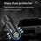 GC06 Car Charger High Power Fast Charging Voltage Display Cigarette Lighter Adapter - 7