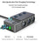 PD 35W Fast Charging Car Charger 3 in 1 Cigarette Lighter Adapter 120W 5 USB Ports for Multiple Devices - 4