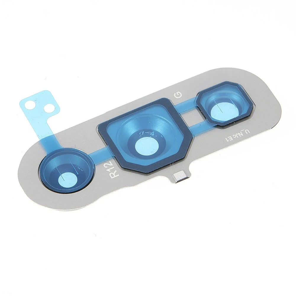 For Samsung Galaxy S24 FE S721 OEM Rear Camera Rim Lens Cover (Without Logo) - Silver - 2