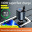 PT-19 Cigarette Lighter Car Charger 100W Fast Charging Adapter with iP  /  Type C Retractable Cables - 2