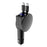PT-8 60W High Power LED Display Car Charger Cigarette Lighter Adapter with Dual Type C Retractable Cables - 1