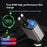 PT-27 Car Charger with Type-C  /  iP Retractable Cable Super Fast Charging Cable for Cell Phones, Tablets - 3