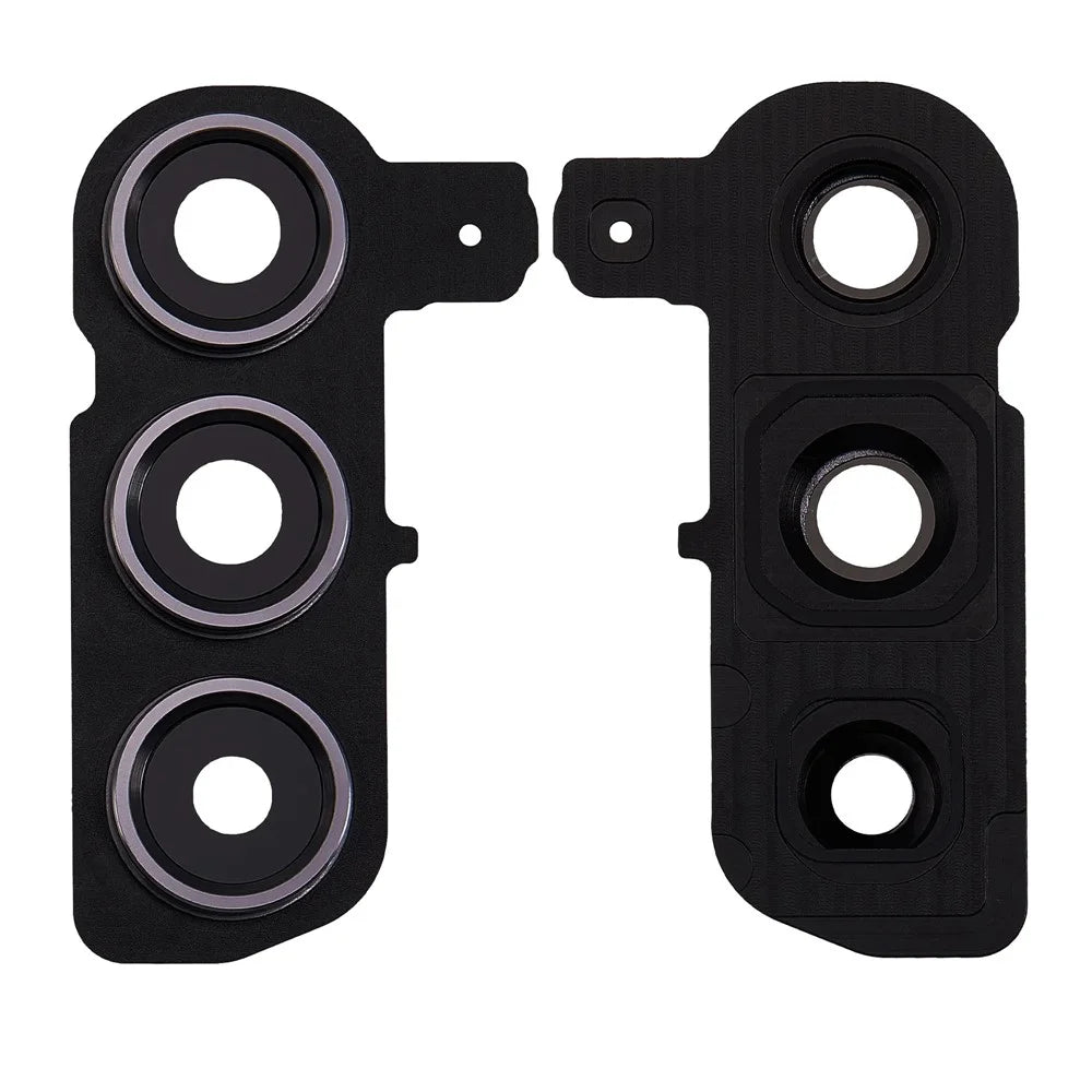 For Samsung Galaxy S24 S921 OEM Rear Camera Rim Lens Cover (Without Logo) - Black - 1