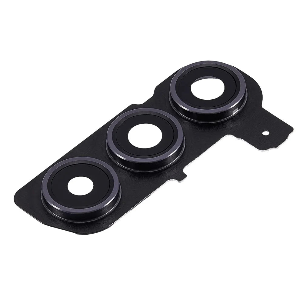 For Samsung Galaxy S24 S921 OEM Rear Camera Rim Lens Cover (Without Logo) - Black - 2