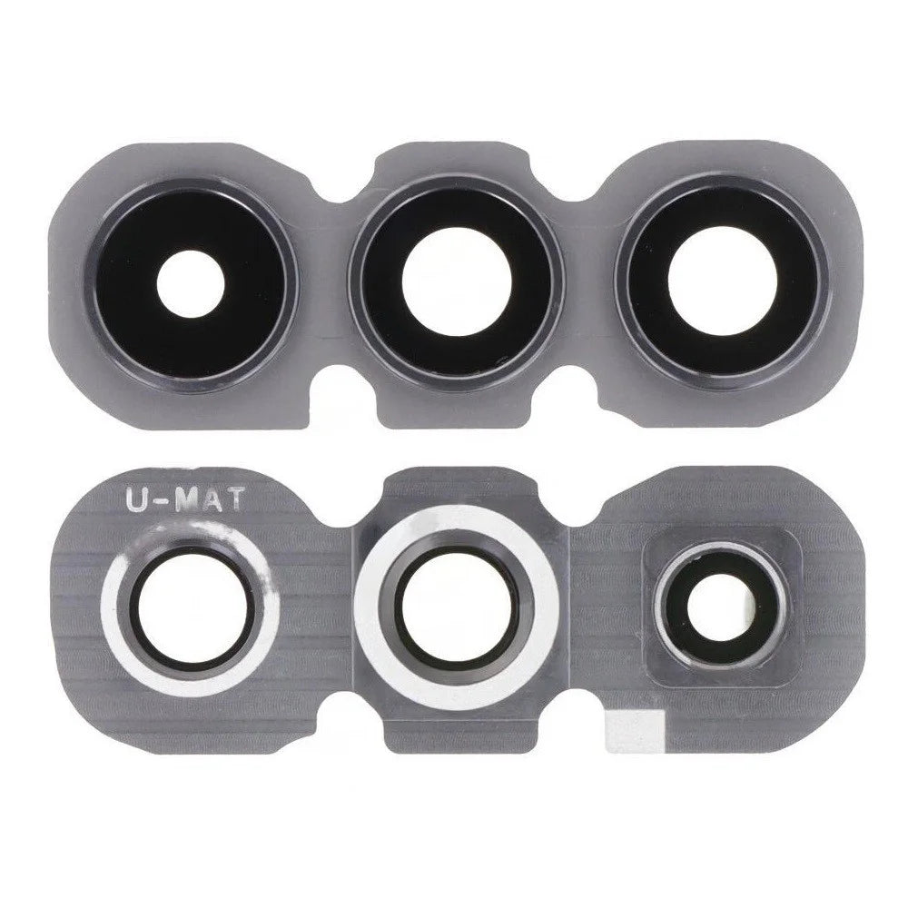 For Samsung Galaxy A34 5G A346 OEM Rear Camera Rim Lens Cover (Without Logo) - Black - 1