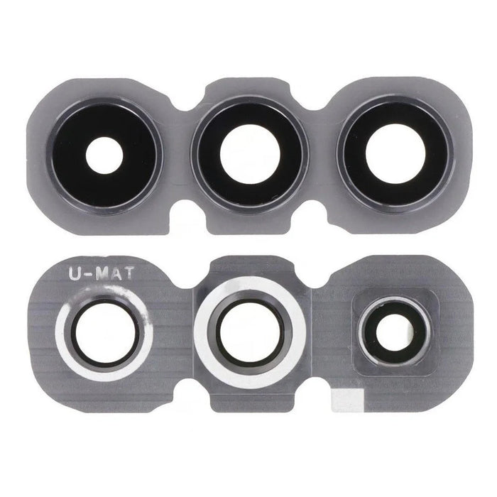 For Samsung Galaxy A34 5G A346 OEM Rear Camera Rim Lens Cover (Without Logo) - Black - 1