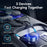 VENTION FFOB0 PD 30W Fast Charging Car Charger with Built In Type C  /  iP Cables for 12V-24V Vehicle - 3