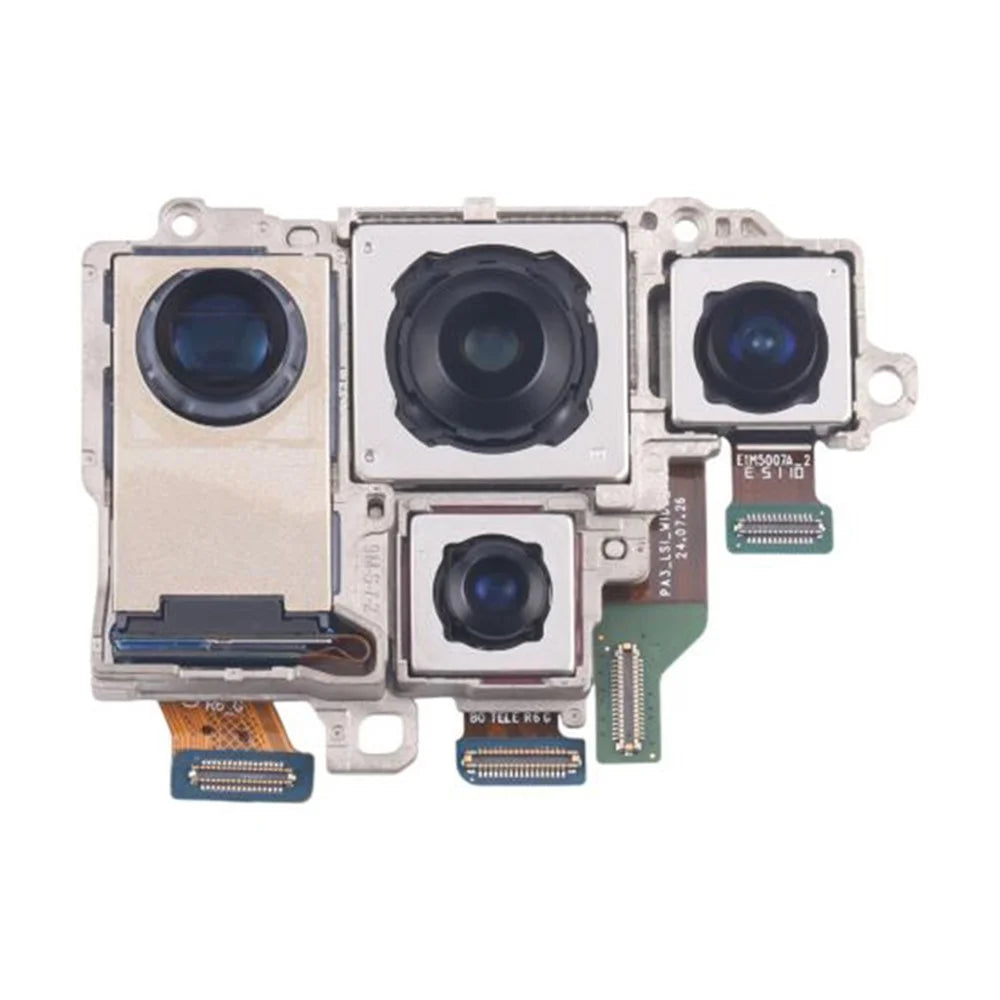 1 Set For Samsung Galaxy S25 Ultra S938 OEM Rear Camera Lens Module Part (Without Logo) - 1