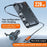 C35L 3 in 1 Cigarette Lighter Adapter Voltage Display 228W Fast Charging Car Charger with Retractable Cable - 3