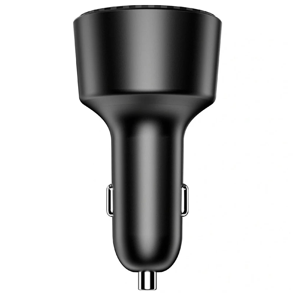 WIWU Wi-CC026 PD 200W Fast Charging Adapter for Vehicle USB A + Dual Type C 3 Ports Car Charger - 2