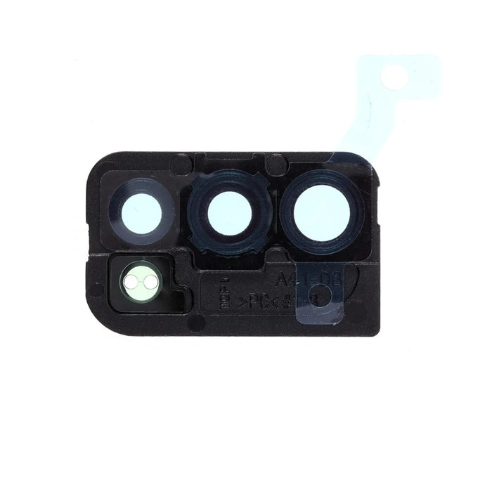 OEM Back Camera Lens Ring Cover with Glass Lens Part for Samsung Galaxy A41 A415 - Black - 3