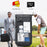 UNIWA X29 2.8 inch Flip Phone Dual Screen Dual SIM Card Standby GSM Keypad 2000mAh Rugged Mobile - Black  /  Grey - 7