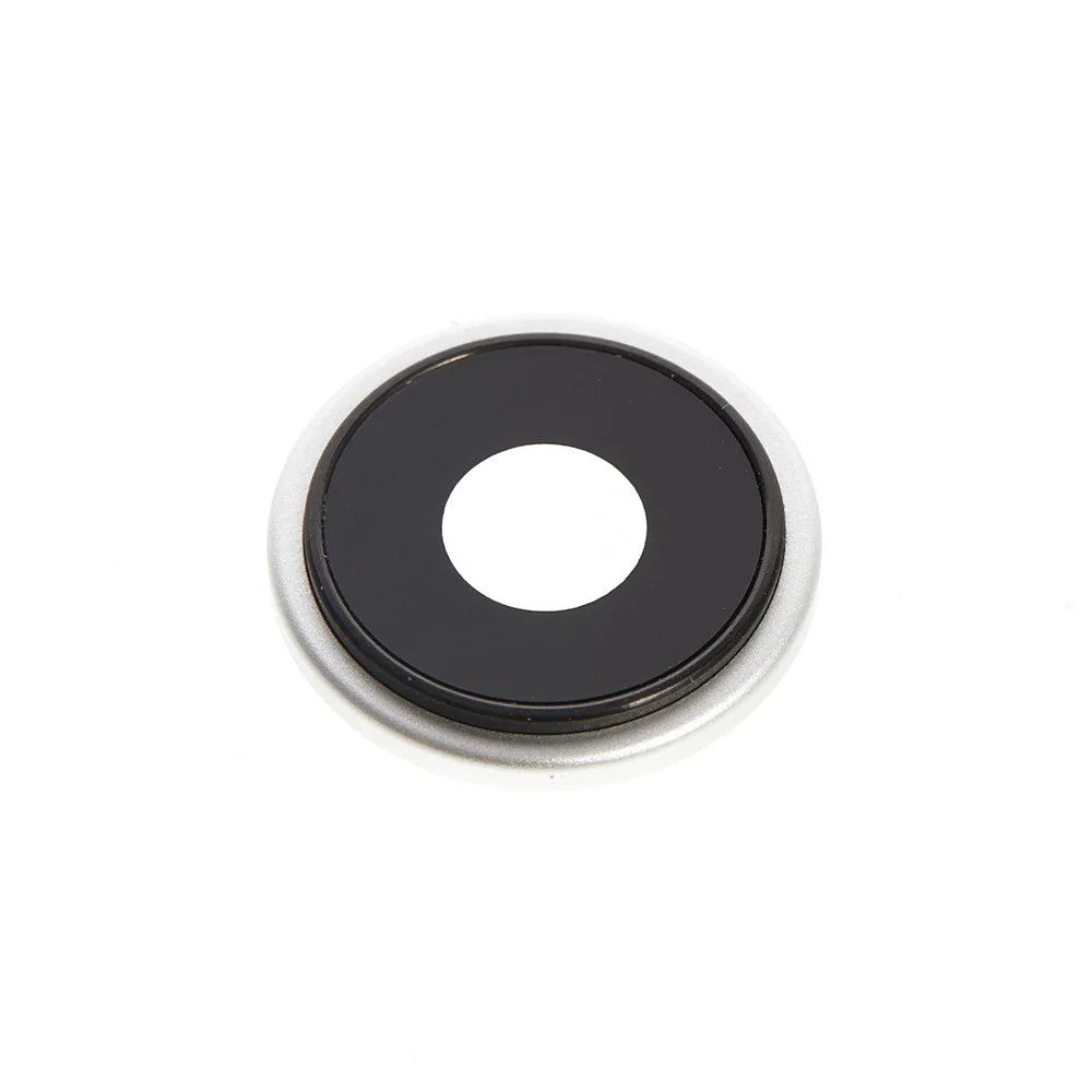 1 Set For iPhone 16e OEM Rear Camera Rim Lens Cover (without Logo) - White - 4
