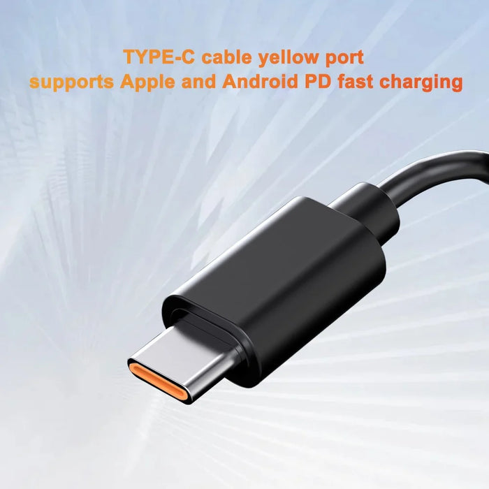 K56 Car Charger PD 30W Fast Charging Cigarette Lighter Adapter with Type C Spring Wire - 5