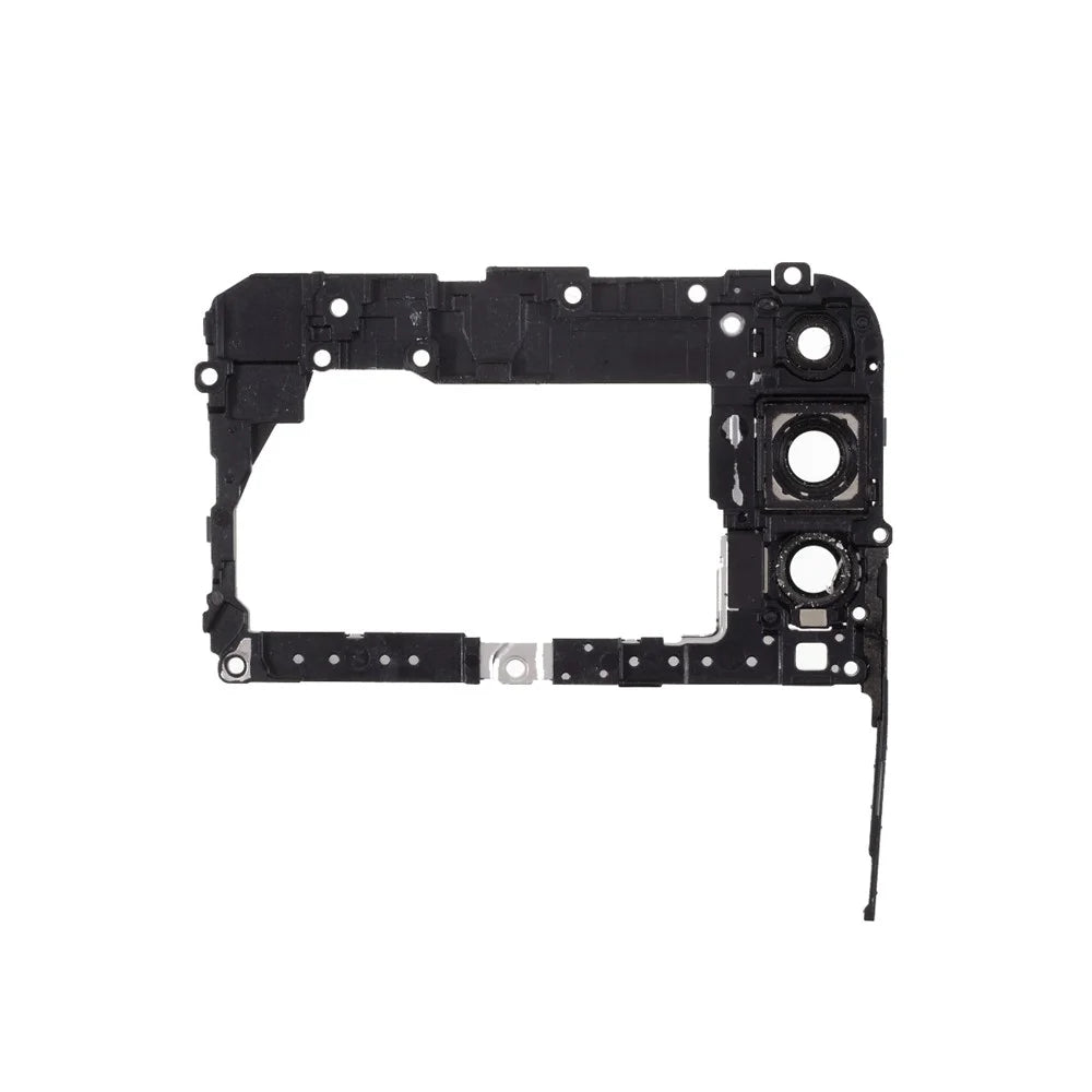 OEM Rear Camera Lens Ring Cover + Motherboard Shield Cover for Huawei P40 lite E / Honor Play 3 - Black - 2