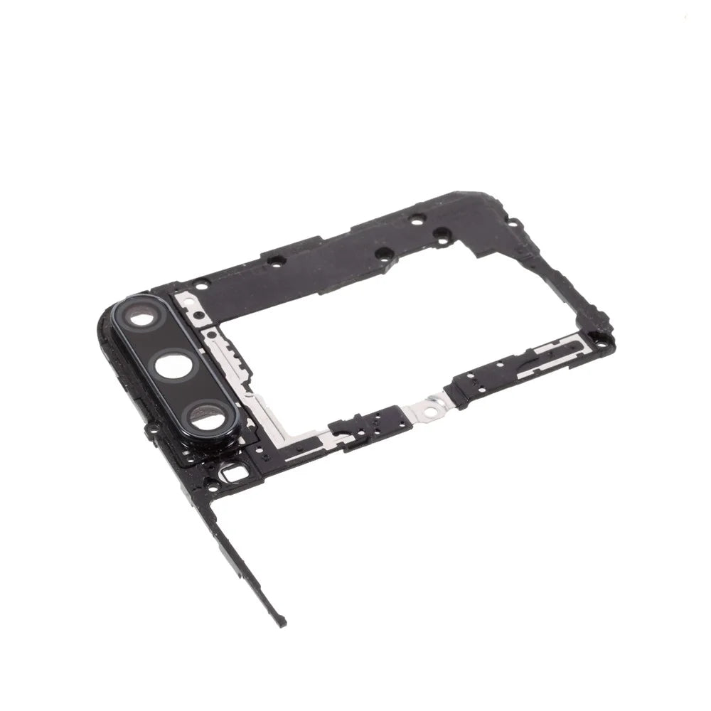 OEM Rear Camera Lens Ring Cover + Motherboard Shield Cover for Huawei P40 lite E / Honor Play 3 - Black - 3