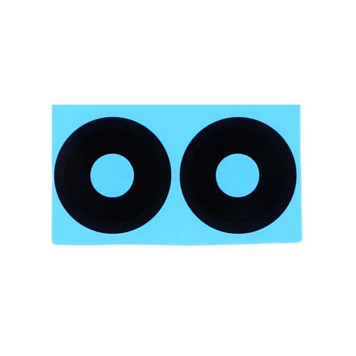 For Samsung Galaxy S25 Edge S937 2Pcs / Set OEM Rear Camera Rim Lens Cover with Adhesive Sticker (Without Logo) - 1