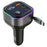GE03 Voltage Display Car Charger with Retractable Cable and Ambient Light PD 65W Fast Charging Adapter - 1