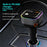 GE03 Voltage Display Car Charger with Retractable Cable and Ambient Light PD 65W Fast Charging Adapter - 2