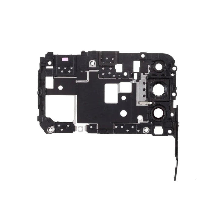 OEM Rear Camera Lens Rim Cover + Motherboard Shield Cover for Huawei Honor 20 Lite - Silver - 2